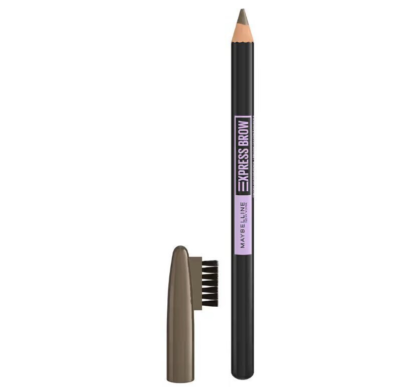 Kulmupliiats Maybelline Express Brow Shape, 03 Medium Brown цена и информация | Kulmupliiatsid, -puudrid ja -värvid | hansapost.ee