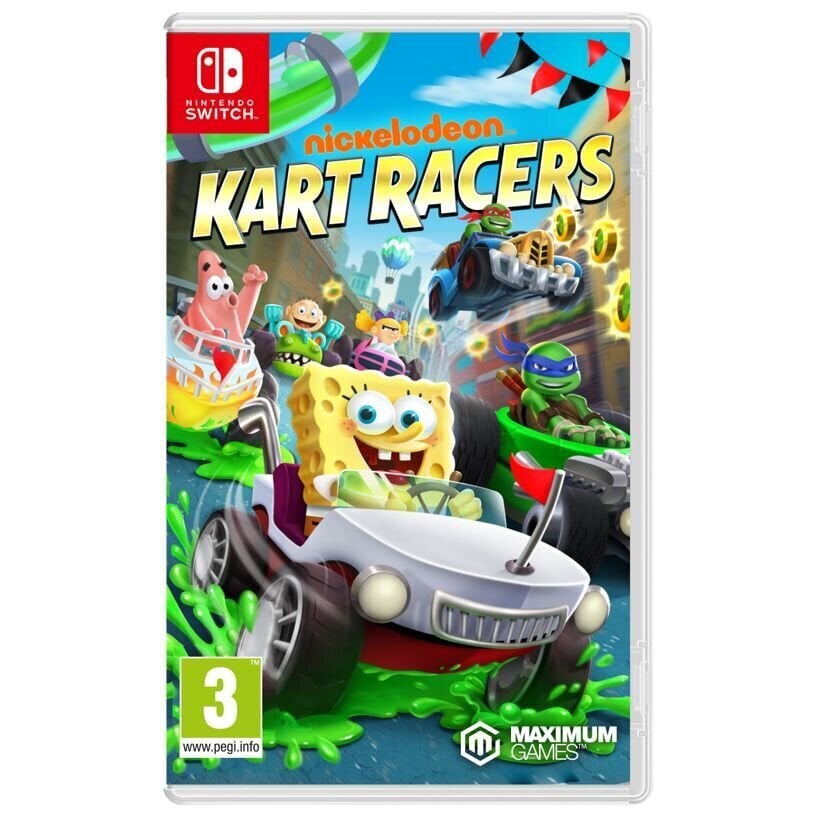 Nickelodeon Kart Racers (Code in a Box) Switch mäng hind ja info | Konsooli- ja arvutimängud | hansapost.ee