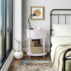 Прикроватная тумба Dorel Home, фиолетовый цвет цена и информация | Ночные шкафы | hansapost.ee