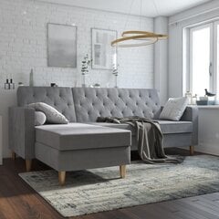 Sofa CosmoLiving by Cosmopolitan Liberty, mėlyna цена и информация | CosmoLiving by Cosmopolitan Мебель для гостиной | hansapost.ee