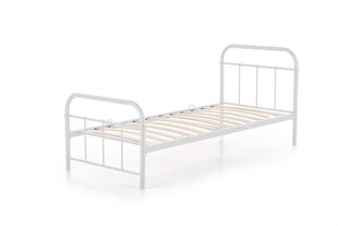 Кровать Halmar Linda, 90x200 см, белый цвет цена и информация | Кровати | hansapost.ee
