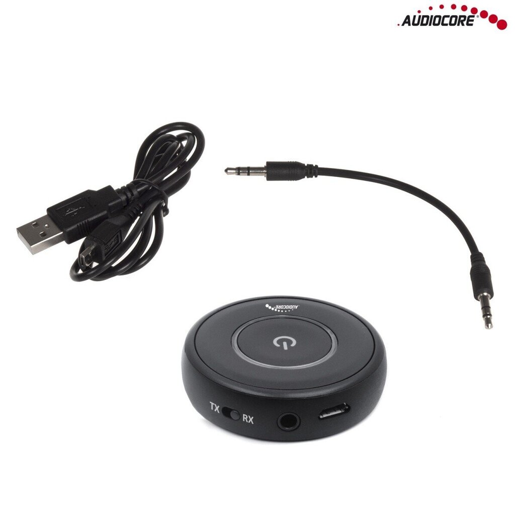 Audiocore 2in1 saatja bluetooth adapter AC820 hind ja info | USB adapterid ja jagajad | hansapost.ee