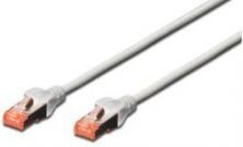Digitus Patch cord S / FTP kat.6 LS0H 1m hall цена и информация | Juhtmed ja kaablid | hansapost.ee