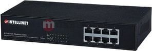 Intellinet Коммутатор Ethernet 8x10/10 0 Мбит/с RJ45 PoE/PoE+Desktopendspan цена и информация | Intellinet Сетевое оборудование | hansapost.ee