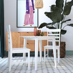 Комплект мебели для столовой Novogratz Brooks, белый цвет цена и информация | Кухонные гарнитуры | hansapost.ee