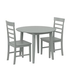 Комплект столовой мебели Novogratz Brooks, серый цвет цена и информация | Комплекты мебели для столовой | hansapost.ee