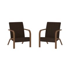 Комплект уличных стульев Dorel Home, коричневый цвет цена и информация | Садовые стулья, кресла, пуфы | hansapost.ee