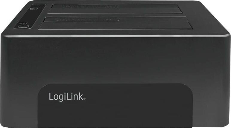 LogiLink USB 3.0, kahe pesaga dokkimisjaam 2,5 / 3,5 'HD jaoks hind ja info | Väliste kõvaketaste ümbrised | hansapost.ee