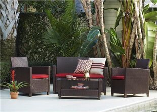 Välimööbli komplekt Dorel Home Outdoor Living, pruun цена и информация | Комплекты уличной мебели | hansapost.ee