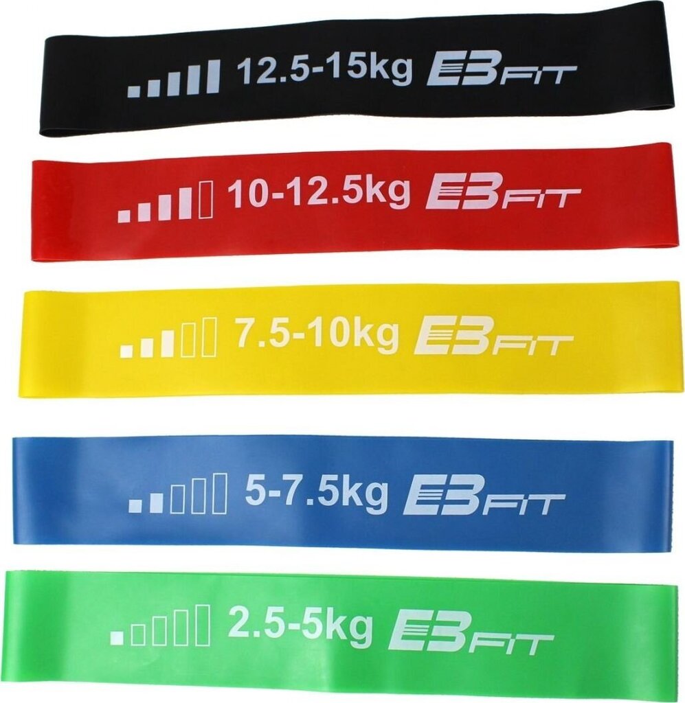 Eb Fitness Bandi komplekt, 5 tk. hind ja info | Treeningkummid | hansapost.ee