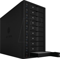 Icybox Enclosure 3.5inch HDD 10bay case hind ja info | Serverid | hansapost.ee