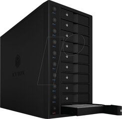 Icybox Enclosure 3.5inch HDD 10bay case price and information | Serverid | hansapost.ee