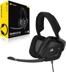 Corsair Void Elite RGB USB Carbon hind ja info | Kõrvaklapid | hansapost.ee