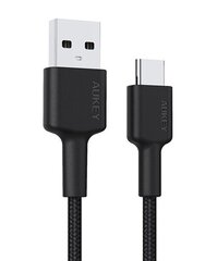 AUKEY AUKEY CB-CA03 OEM nailonist kiirlaadimine USB C-USB цена и информация | Кабели для телефонов | hansapost.ee