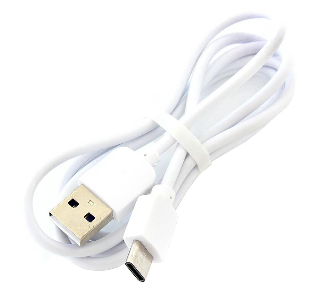 KK21K Kaabel usb tüüp-c 1m valge цена и информация | Juhtmed ja kaablid | hansapost.ee