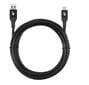 TB Kaabel USB 3.0-USB C 2m PREMIUM 3A must TPE цена и информация | Mobiiltelefonide kaablid | hansapost.ee