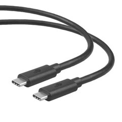 TB TB kaabel USB C-USB C 1m 100W 5Gbps must hind ja info | TB Mobiiltelefonid, fotokaamerad, nutiseadmed | hansapost.ee