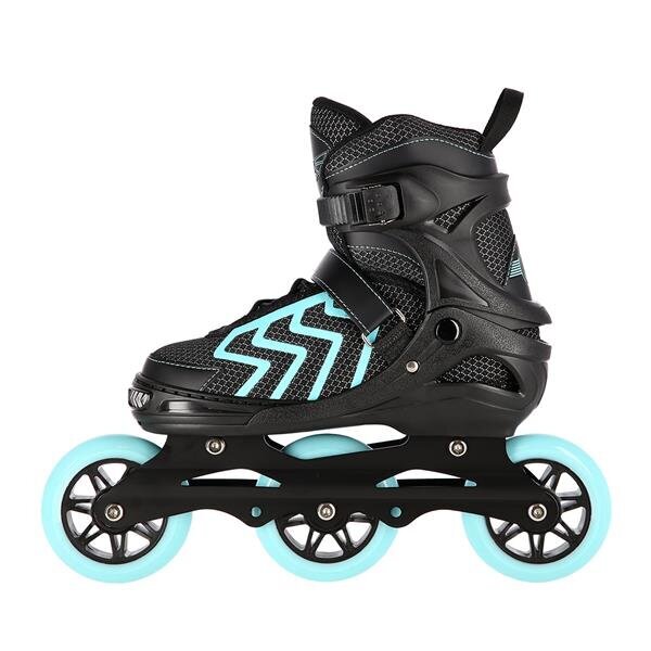 NA19318 BLACK-TURQUOISE SIZE M (35-38) IN-LINE SKATES NILS EXTREME цена и информация | Rulluisud ja tarvikud | hansapost.ee