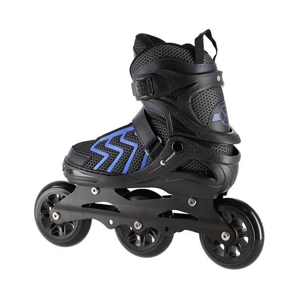 NA19318 BLACK-BLUE SIZE L (39-42) IN-LINE SKATES NILS EXTREME цена и информация | Rulluisud ja tarvikud | hansapost.ee