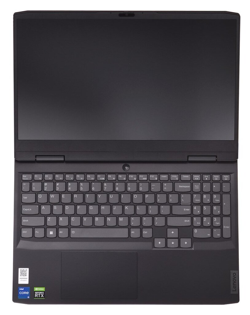 Lenovo IdeaPad Gaming 3 15IAH7 i5-12450H 15.6&#34; FHD IPS 300nits AG 165Hz 16GB DDR4 3200 SSD512 GeForce RTX 3050 4GB LAN NoOS Onyx Grey hind ja info | Sülearvutid | hansapost.ee