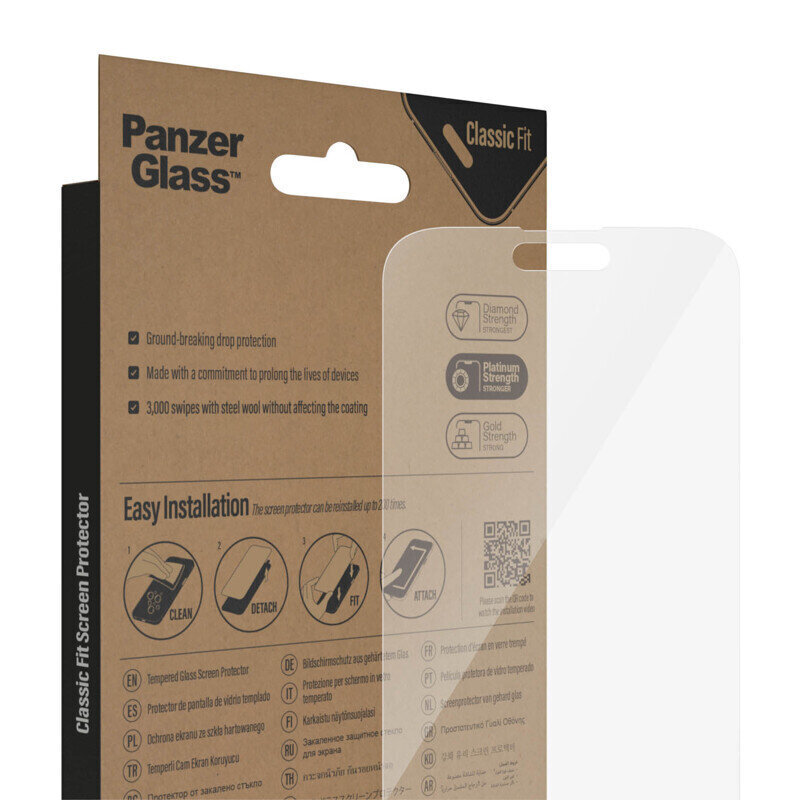 PanzerGlass iPhone 14 Pro Max hind ja info | Ekraani kaitseklaasid ja kaitsekiled | hansapost.ee