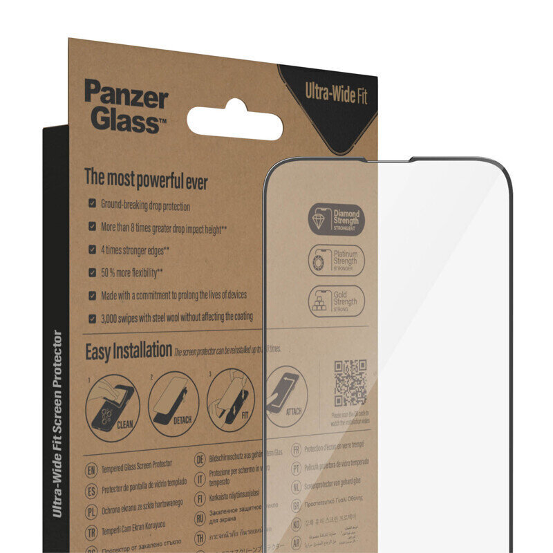 PanzerGlass iPhone 14/13/13 Pro hind ja info | Ekraani kaitseklaasid ja kaitsekiled | hansapost.ee