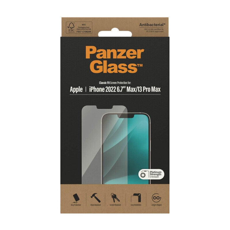 PanzerGlass iPhone 14 Plus/13 Pro Max цена и информация | Ekraani kaitseklaasid ja kaitsekiled | hansapost.ee