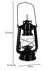 Керосиновая лампа декоративная 24 см цена и информация | Детали интерьера | hansapost.ee