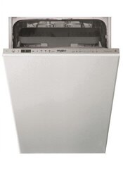 Whirlpool WSIO 3T223 PE X 45CM Integr. посудомоечная машина   Apk. цена и информация | Посудомоечные машины | hansapost.ee