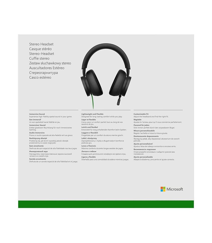 Microsoft Xbox Stereo Headset (8LI-00002) hind ja info | Kõrvaklapid | hansapost.ee