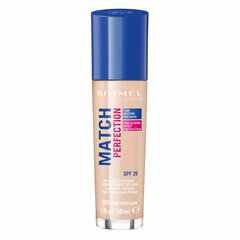 Jumestuskreem Rimmel Match Perfection SPF20 30 ml hind ja info | Jumestuskreemid ja puudrid | hansapost.ee