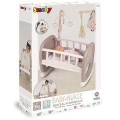 Люлька с кукольной каруселью SMOBY Baby Nurse  цена и информация | Игрушки для девочек | hansapost.ee