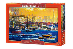 Castorland pusle San Francisco Harbour 500 det hind ja info | Pusled lastele ja täiskasvanutele | hansapost.ee
