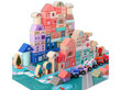 Puidust klotside komplekt Lean Toys, 115 tk. hind ja info | Arendavad laste mänguasjad | hansapost.ee