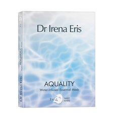 Увлажняющая маска для лица Dr Irena Eris Aquality, 2 шт. цена и информация | Маски для лица, патчи для глаз | hansapost.ee