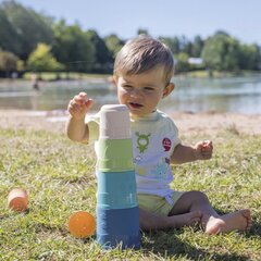 Башенка SMOBY Little Green Magic Tower, биопластик, 6 шт. цена и информация | Развивающие игрушки для детей | hansapost.ee