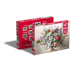Pusle Cherry Puzzi Glamour Bouquet 1000 o. hind ja info | Pusled lastele ja täiskasvanutele | hansapost.ee