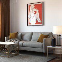 Диван CosmoLiving by Cosmopolitan Highland, серый цвет цена и информация | CosmoLiving by Cosmopolitan Мебель для гостиной | hansapost.ee