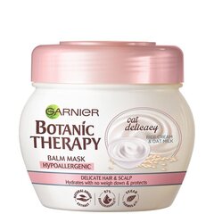 Маска для волос для чувствительной кожи головы Garnier Botanic Therapy Oat Delicacy 300 мл цена и информация | Средства для укрепления волос | hansapost.ee