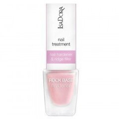 Küüsi tugevdav toode IsaDora Rock Base Nail Hardener & Ridge Filler Shield Pink 003, 6 ml. hind ja info | IsaDora Parfüümid, lõhnad ja kosmeetika | hansapost.ee