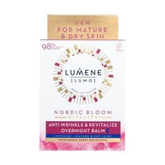 Ночной бальзам Lumene Nordic Bloom Vitality Anti-Wrinkle & Revitalize 50 мл цена и информация | Lumene Для ухода за лицом | hansapost.ee