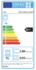 AEG BPE742380B цена и информация | Духовки | hansapost.ee