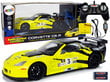 Raadio teel juhitav sportauto Corvette C6.R 1:18 kollane hind ja info | Mänguasjad poistele | hansapost.ee