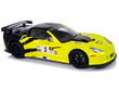 Raadio teel juhitav sportauto Corvette C6.R 1:18 kollane цена и информация | Mänguasjad poistele | hansapost.ee