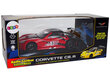 Raadio teel juhitav sportauto Corvette C6.R 1:18 punane hind ja info | Mänguasjad poistele | hansapost.ee