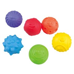 Сенсорные мячики, Smiki 6 шт. цена и информация | Игрушки для малышей | hansapost.ee