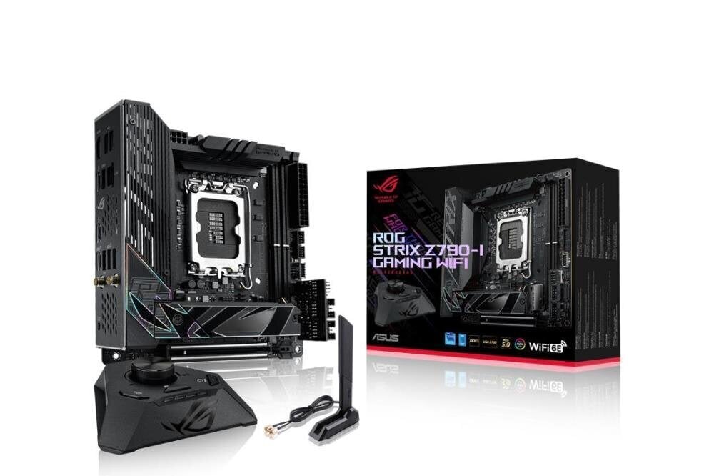 Asus ROG STRIX Z790-I GAMING WIFI soc 1700 DDR5 Z790 miniITX hind ja info | Emaplaadid | hansapost.ee