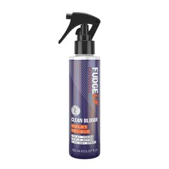 Термозащитный спрей для светлых волос Fudge Clean Bonde Violet Tri-Blo, 150 мл цена и информация | Средства для укладки | hansapost.ee