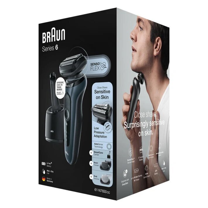 Braun Series 6 61-N7650CC hind ja info | Pardlid | hansapost.ee