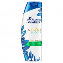 Kõõmavastane šampoon argaaniaõliga Head & Shoulders Supreme Smooth Anti-Dandruff Shampoo, 400ml hind ja info | Head & Shoulders Parfüümid, lõhnad ja kosmeetika | hansapost.ee